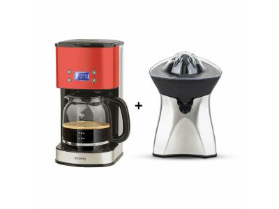 H.KOENIG  AGR60 + MG30 Presse-agrumes et Cafeti&egrave;re programmable 1,8L