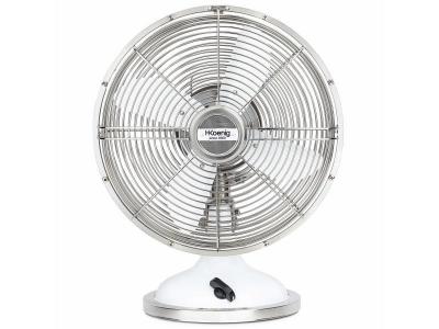 H.KOENIG  joe50 ventilateur design metal blanc 66673