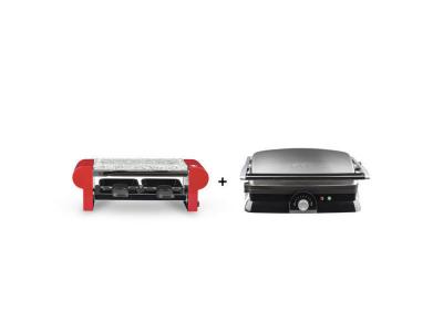 HKOENIG Rp2 appareil a raclette pierre + gr20 plancha grill et panini