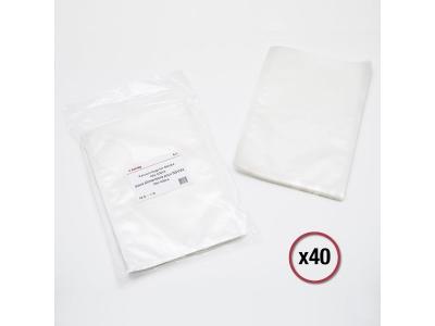 H.KOENIG  S24 Set de 40 Sacs pour Appareil de Mise sous Vide Alimentaire 20 x 30 cm