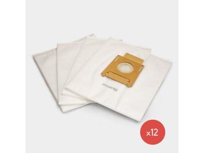 H.koenig sc0612 lot de 12 sacs en fibres synthetique pour aspirateur axo6
