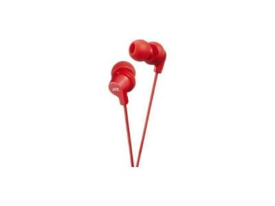 JVC  HA-FX10 - &Eacute;couteurs - intra-auriculaire - filaire - jack 3,5mm - isolation acoustique - rouge