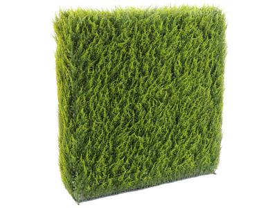 Haie artificielle haute gamme sp&eacute;cial ext&eacute;rieur / cypr&egrave;s artificiel juniperus vert - dim : 152 x 31 x 100 cm 