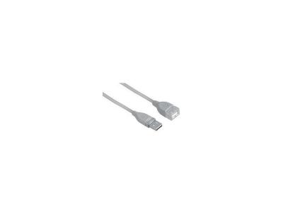 HAMA  c&acirc;ble prolongateur usb, fiche a - prise a, 0,25 m - noir