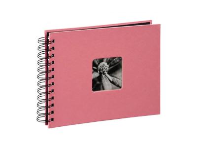  Hama fine art &agrave; spirales rose 24x17 50 pages noires 2555 DFX-393745