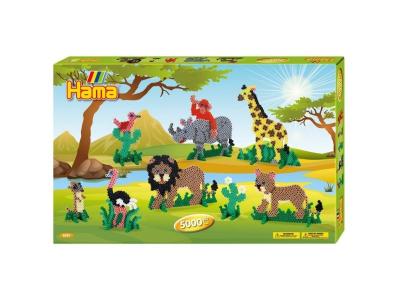 HAMA Perles de repassage  Safari 6000 pi&egrave;ces