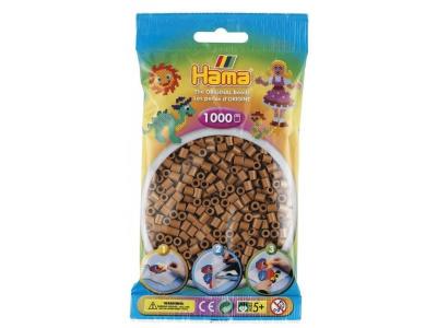 HAMA  midi sachet 1000 perles marron glace 207-76