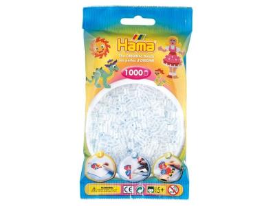 HAMA Sachet de 1000 perles midi transparentes - 
