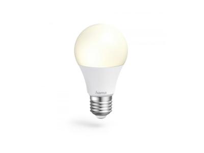 HAMA Ampoule LED WiFi, E27, 10 W, blanc, r&eacute;glable
