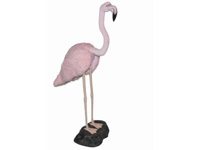 HANSA  peluche geante flamant rose 165 cm h 5422