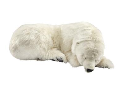 HANSA Anima  Peluche Geante Ours Polaire Dormeur 105 cm H
