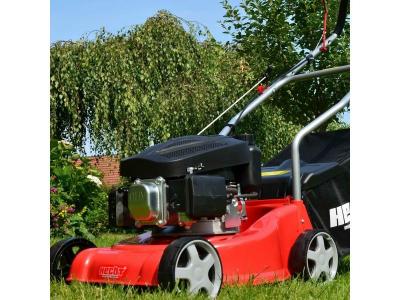HECHT Tondeuse &agrave; gazon essence  5406 - Largeur de coupe 40cm - Bac 40L - Hauteur de coupe 25-55mm 