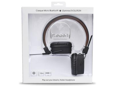 HEDEN Casque  Evolution bluetooth / filaire Noir