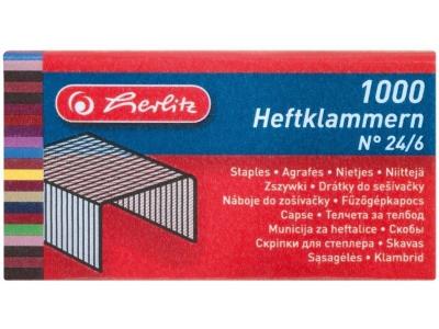 HERLITZ  8760514 Lot de 1000 Agrafes M&eacute;tallique