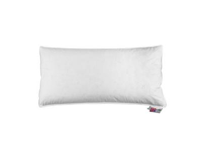 HOMESCAPES Oreiller en Plumes et duvet de canard 40 x 80 cm