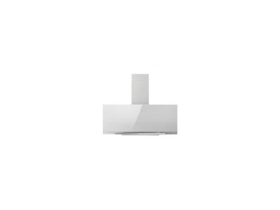  Hotte d&eacute;corative Elica Aplomb WH/A/90 - Blanc verre