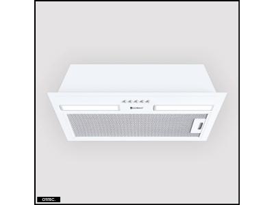 OTITEC Hotte Casquette Aspirante Silencieuse - 60 cm - 320 m3/h - HADARIO - Blanc 
