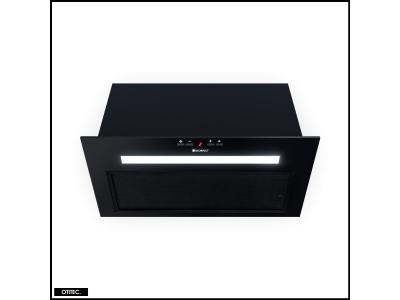 OTITEC Hotte Casquette Aspirante Silencieuse - 60 cm - 575 m3/h - AGENDERO - Noir 