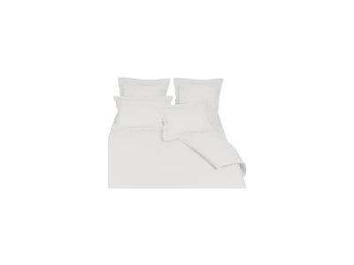 NON RENSEIGNE Housse de couette percale 100 % coton 78 fils - Blanc - 200 x 200 cm