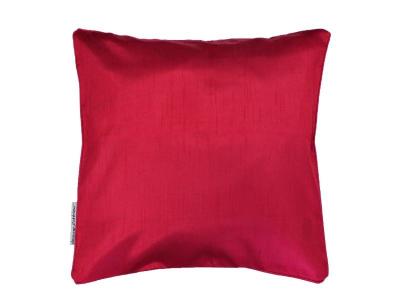 Housse de Coussin ""Shana"" 40x40cm Rouge