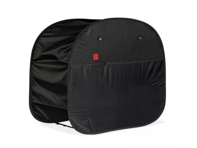OVIALA Housse de protection Pop'Up pour barbecue xl en polyester noir - Noir