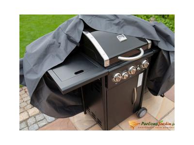 NATURE Housse de protection pour barbecue &agrave; gaz H90 x 165 x 63 cm gris fonc&eacute;