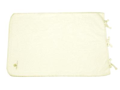 EVEIL & NATURE Housse matelas &agrave; langer 55x75 cm coton bio ecru 3040-Ecru