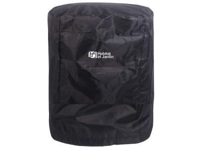 HABITAT ET JARDIN  Housse pour Joya 2 - Dia.47 x H80 cm - Noir