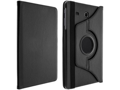 AVIZAR Housse Samsung Galaxy Tab E 9.6'' rotative 360&deg; avec fontion support - Noir