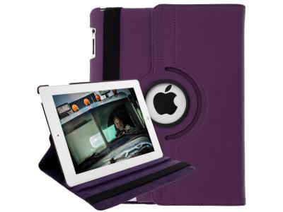 AVIZAR Housse Violet pour Apple iPad 1 2 3 et 4 - Fonction support video