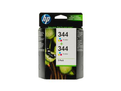 HP Pack de 2 cartouches d'encre  344