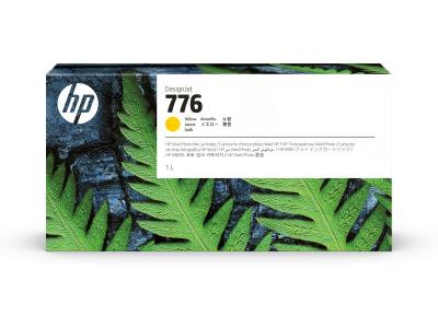 HP  Cartouche encre Jaune  776 - 1 litre 1XB08A