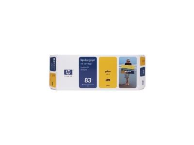 HP  83 Original Jaune 1 pi&egrave;ce s