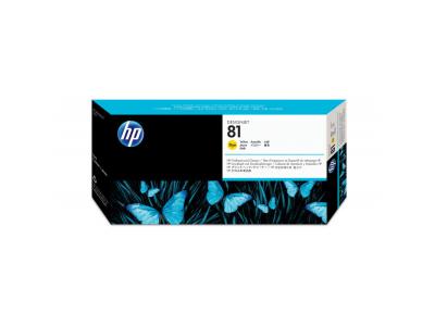 HP  81 Cartouche Jaune C4953A