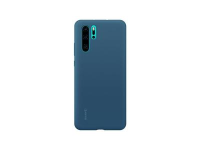 HUAWEI  Coque rigide finition soft touch bleue  pour P30 Pro