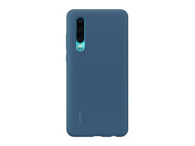 HUAWEI  Coque rigide finition soft touch bleue pour  P30