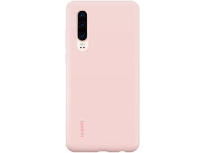 HUAWEI  Coque Rigide Finition Soft Touch pour P30 Rose Bonbon