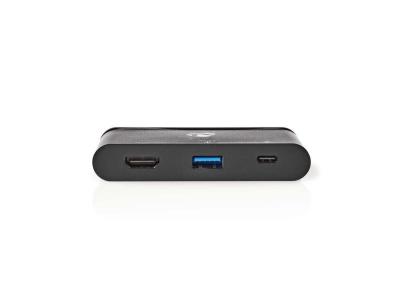 NEDIS  USB-Adapter USB 3.1 USB Type-C&trade; USB Type-A/USB Type-C&trade; / 1x HDMI&reg;, Schwarz