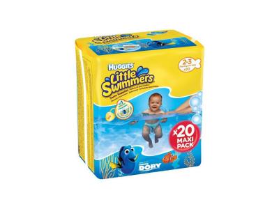 HUGGIES  Maxi Pack Little Swimmers - Taille 2-3 - 20 Couches de bain