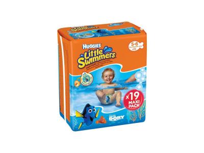 HUGGIES  Maxi Pack Little Swimmers - Taille 5/6 - 19 Couches de bain