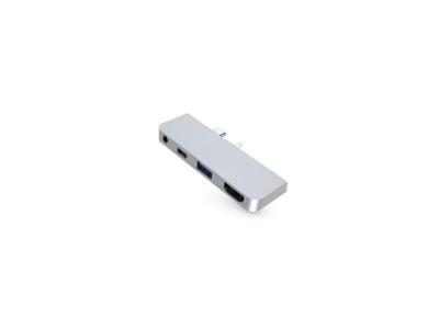 HYPER  HD310A-SILVER Surface Go Hub HDMI/USB/USB-C/Jack