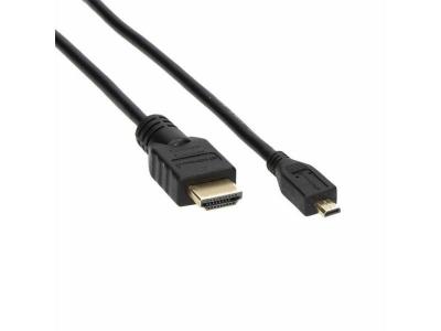 INECK &reg; C&acirc;ble Micro HDMI M&acirc;le vers HDMI M&acirc;le Supporte 3D Ethernet ARC pour GoPro HERO6 Black/ HERO5 Black, Asus T100/ Zenbook UX330UA, Lenovo Yoga 710 (2M) 