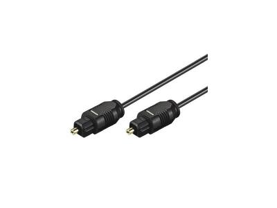 INECK &reg; C&acirc;ble Optique Audio TOSLINK 2M, Fibre Optique Toslink Compatible avec PS4/3, Xbox One, Wii, Canal Sat HD, TVs HD, DVD, Blu-Rays, Amp AV 