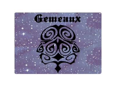 GENERIQUE Informatique Tapis de souris signe du zodiaque G&eacute;meaux