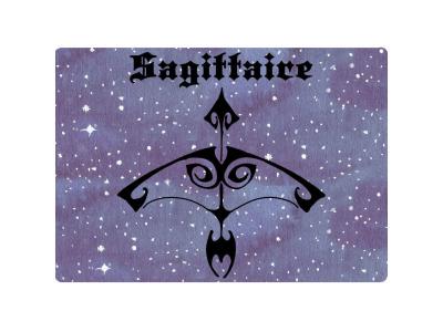 GENERIQUE Informatique Tapis de souris signe du zodiaque Sagittaire