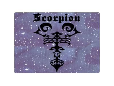 GENERIQUE Informatique Tapis de souris signe du zodiaque Scorpion