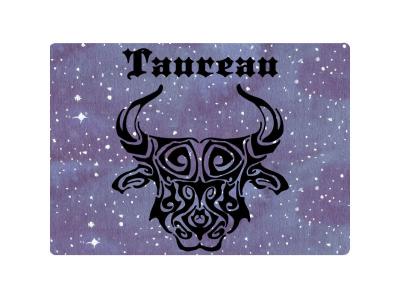 GENERIQUE Informatique Tapis de souris signe du zodiaque Taureau