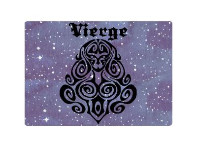 GENERIQUE Informatique Tapis de souris signe du zodiaque Vierge