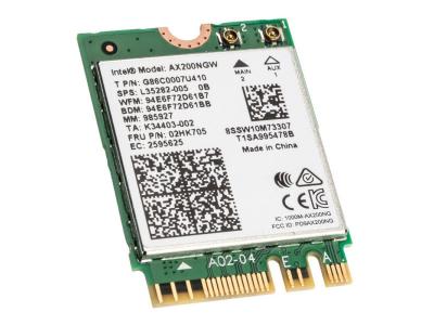 INTEL  Ax200 M Pci-e Expansion Card Argent&eacute;