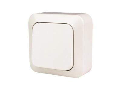GENERIQUE DIO - Bouton poussoir en saillie Celesta - Blanc